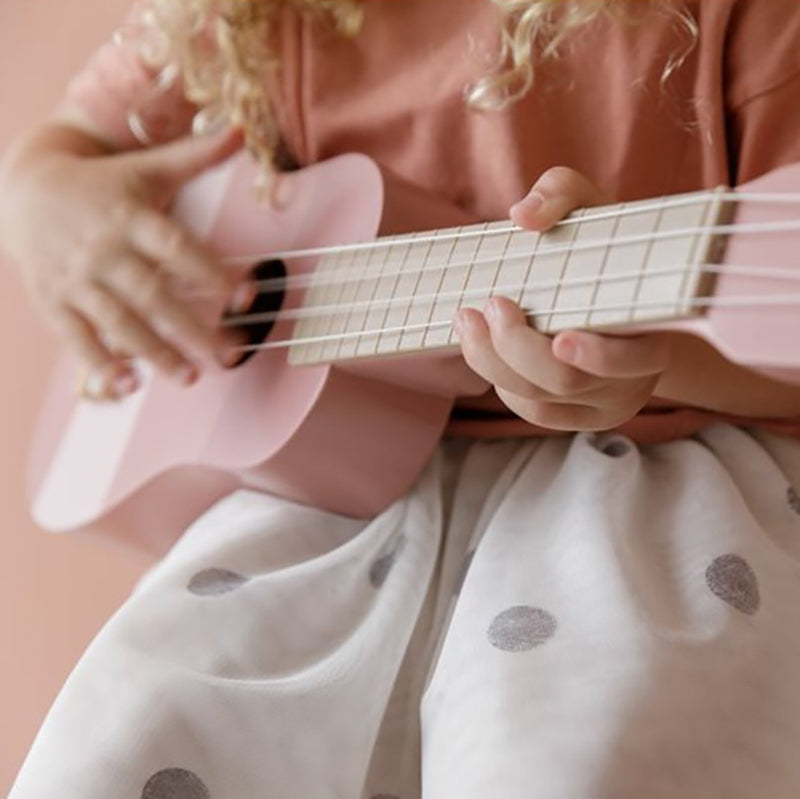 Little Dutch® Chitarra per bambini in legno - Rosa
