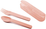 Set posate con astuccio - Suavinex - Rosa