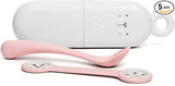 Set Portaposate con Cucchiaio e Reggi Bavaglio - Rosa - Suavinex