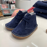 Polacchino in camoscio - Blu