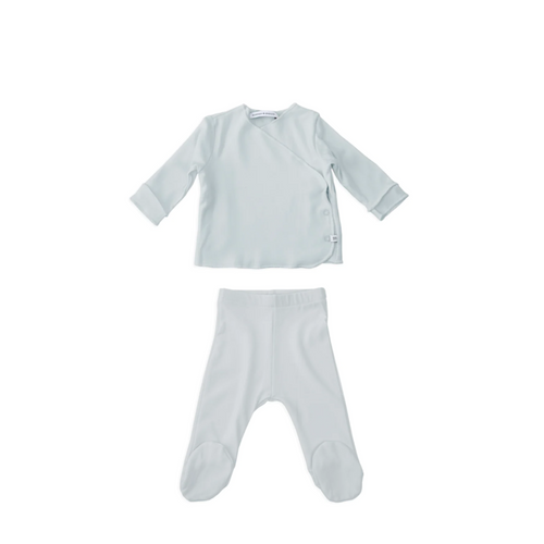 Completino nascita azzurro  - ospedale - bamboom