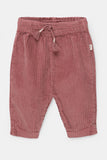 Pantalone in velluto a costine - Rosa antico