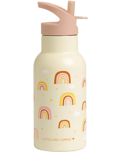 Borraccia in Acciaio Inossidabile - 350 ml - Arcobaleno – Io e