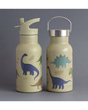 Borraccia in Acciaio Inossidabile - 350 ml - Dinosauri