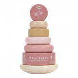 Little Dutch® Anelli in legno Cono - Pink