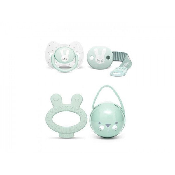 Set regalo - Ciuccio+Catenella