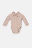 Body con colletto - Rosa chiaro